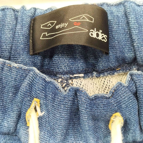 アールディーズ ALDIES Sarouel Pants インディゴ デニム サルエルパンツ メンズ JPN:L
